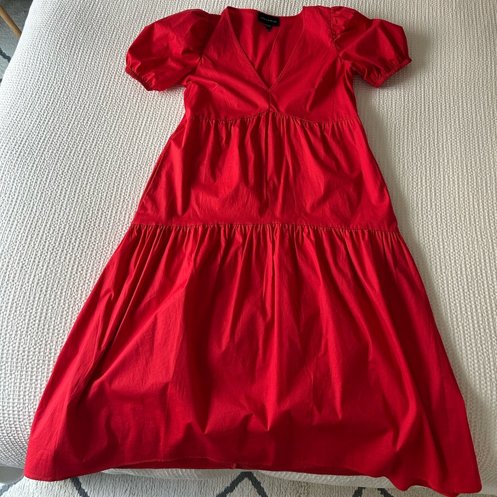 Donna Morgan Vibrant Red Garment